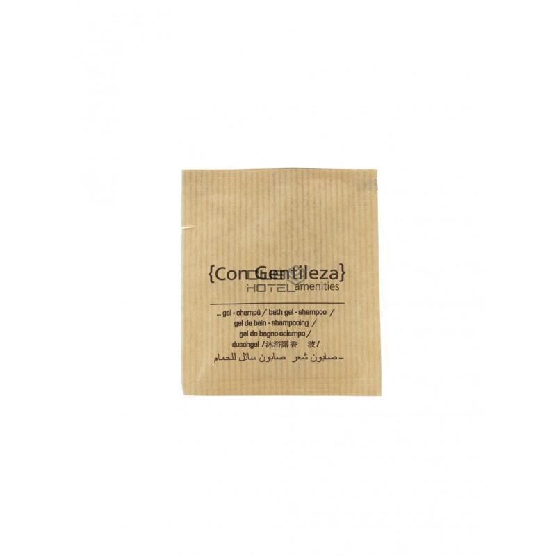 1000 Saqueta Gel Banho e Champô 10ml CON GENTILEZA